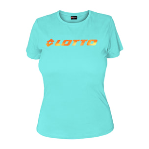T-Shirt Donna LOTTO Cotone Manica Corta - Art.456112