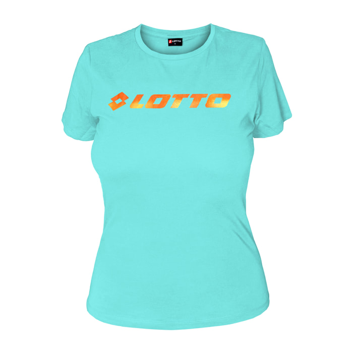 T-Shirt Donna LOTTO Cotone Manica Corta - Art.456112