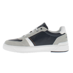 Armata di Mare Scarpe Uomo Sneakers Casual Stringate con Soletta Rimovibile in Memory Foam AMU S24D555 Navy Lt Grey