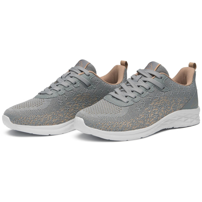 Kappa - Sneakers Donna Grigio - Logo Rostiew
