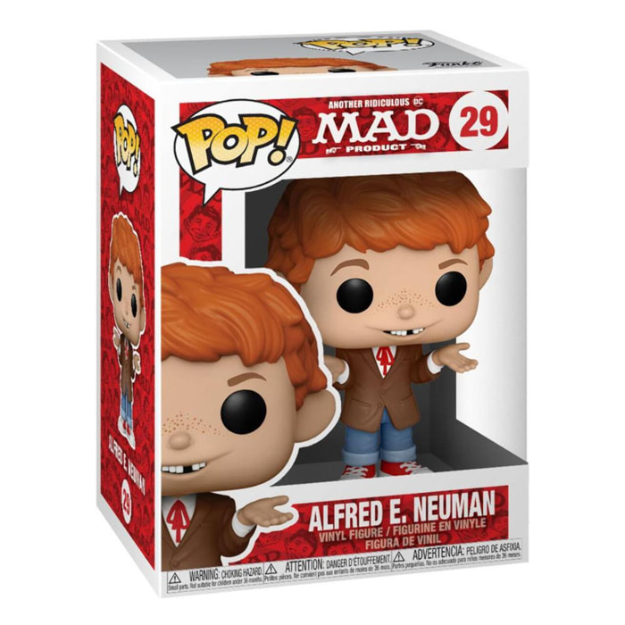 Mad Pop! Tv Vinile Figures Alfred E. Neuman 9 Cm Funko