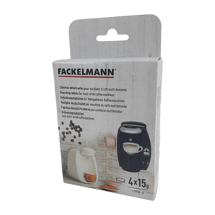 Tablettes détartrantes pour machines à café multi-boissons Fackelmann Petit-déjeuner