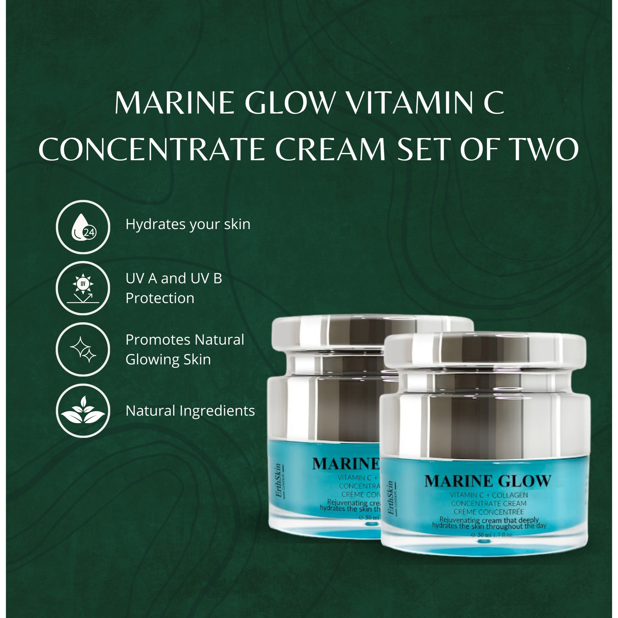 Crema concentrada de vitamina C Marine Glow