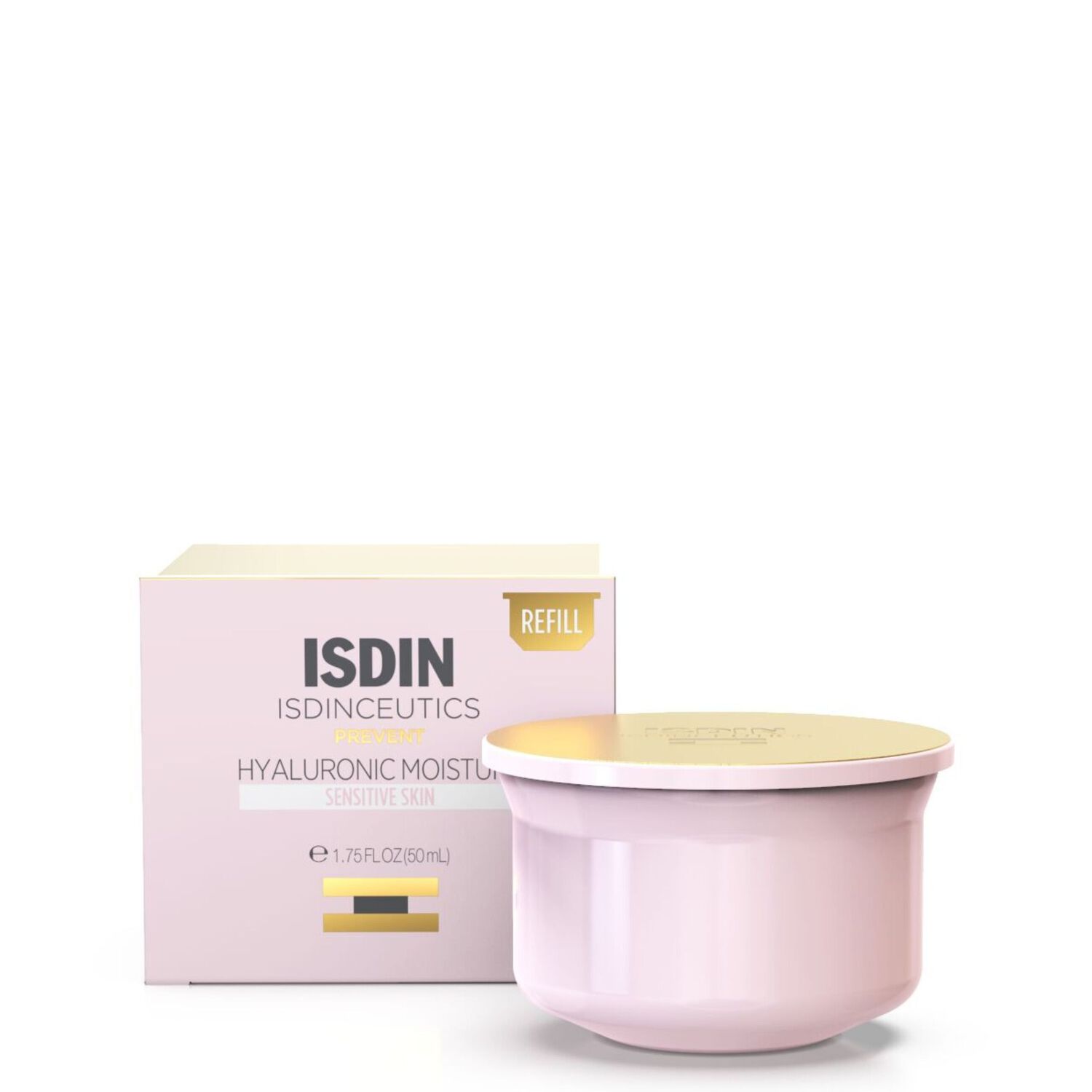 Recharge Hyaluronic Moisture Sensitive - Crème hydratante visage et anti-âge pour peaux sensibles 50 g