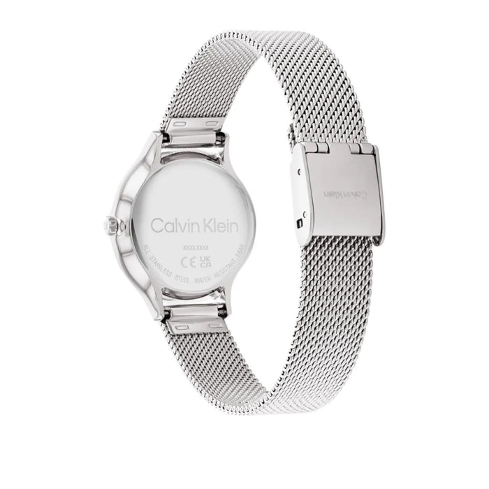 Reloj Calvin Klein 25200058 Mujer Analogico Cuarzo con Correa de Acero inoxidable