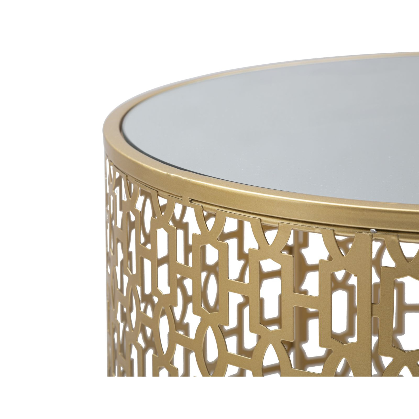 TAVOLINETTI COPPIA OBLIN CM Ø 41X50-37,5X47