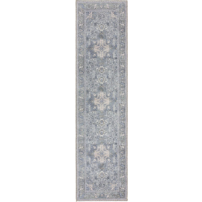 Tapis lavable de couloir WINDSOR Vert