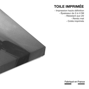 Tableau louis de funes et le gendarme à new york  Toile imprimée