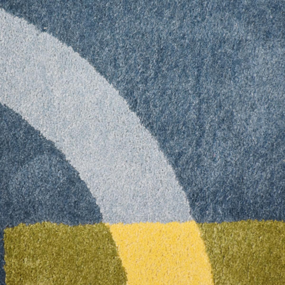 Tapis salon et chambre fait à la main en coton PAVU