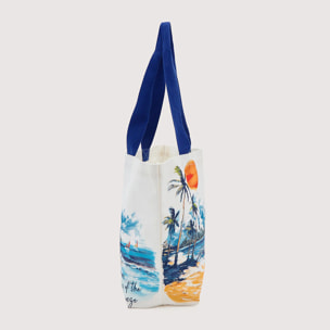 Shopping Bag Azul - Bahamas