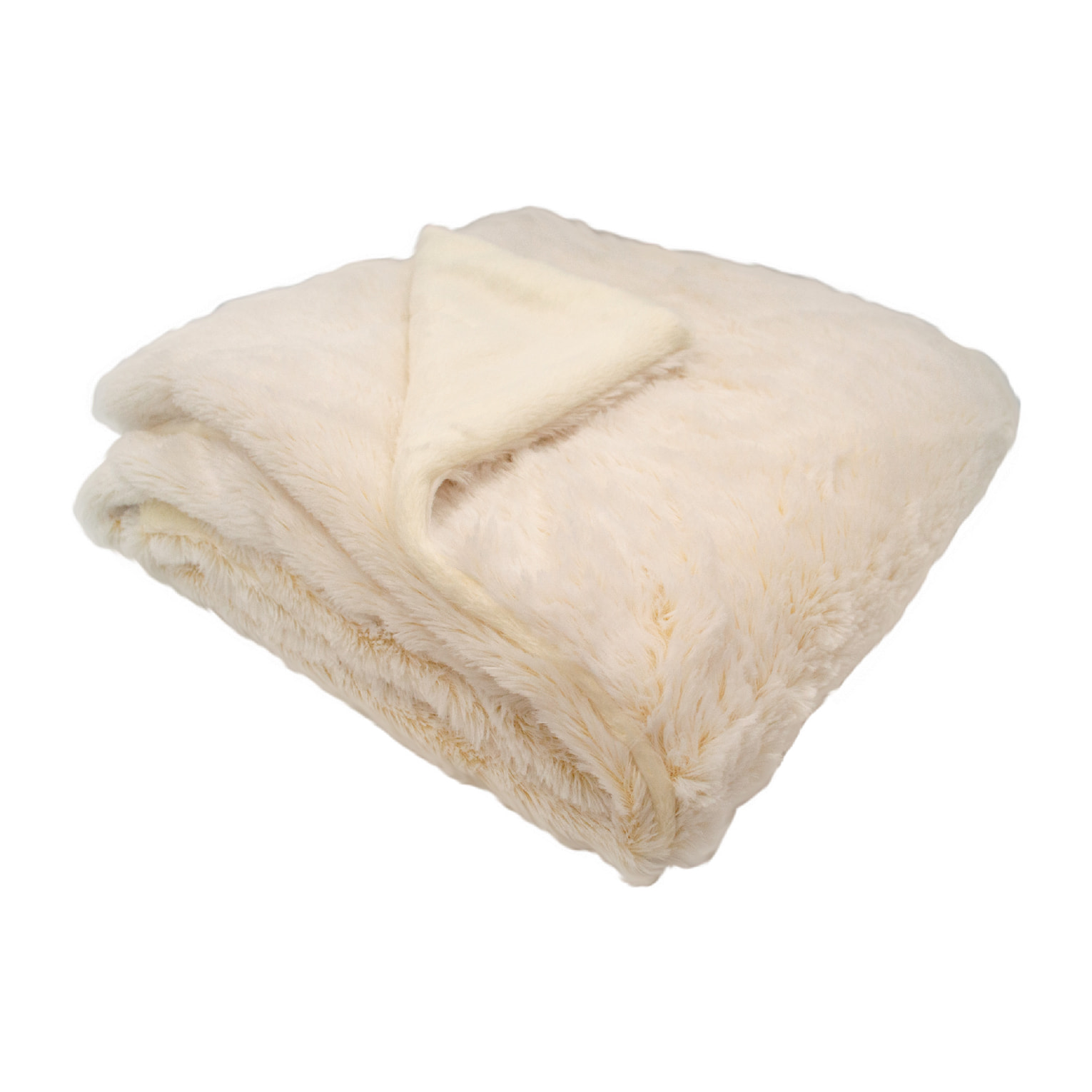 Couverture snow doublée Microdoux - Ecru