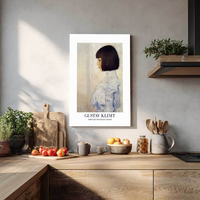 Tableau de Gustav Klimt Portrait d'hélène Tableau alu Dibond