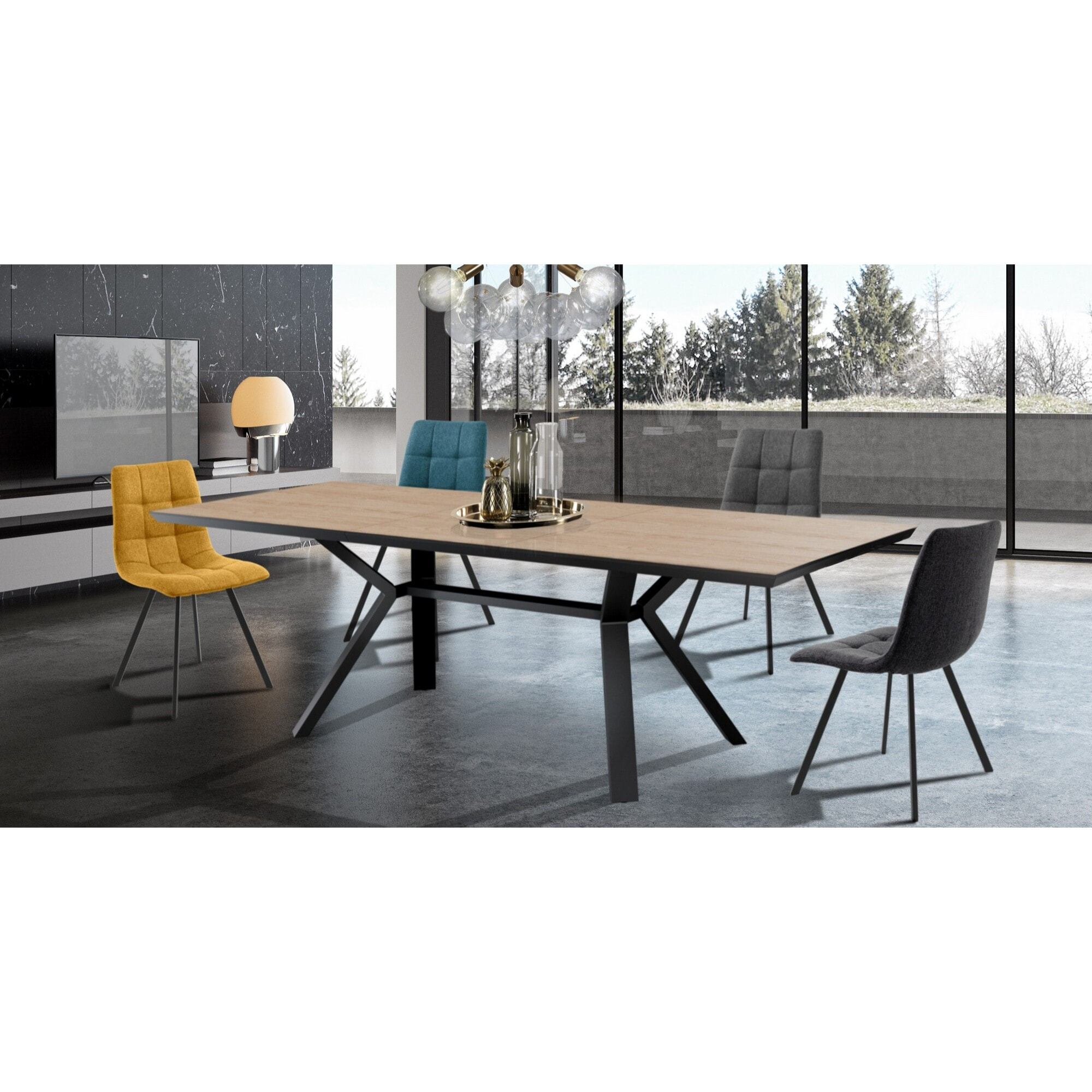 Tomasucci table extensible LOGAN WOOD