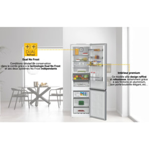 Réfrigérateur combiné WHIRLPOOL WHK26494X6E