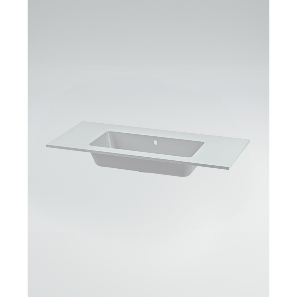 MOBILE DA BAGNO ZEFIRO 100 VERDE SALVIA- 7 PEZZI