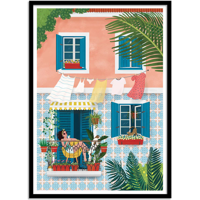 Affiche - Lisbon - Petra Holikova