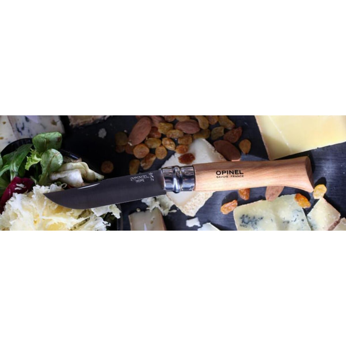 Couteau OPINEL N°9 Lame INOX avec bague de sécurité - 1083