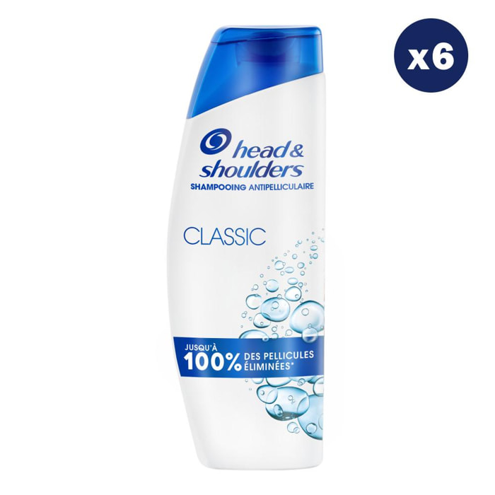 12 Shampoings Classic 250ml - Head & Shoulders