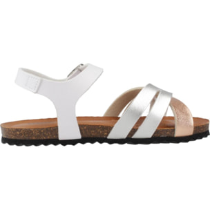 Sandalias Niña de la marca GEOX  modelo J SANDAL CHILENE GIR BLANCO