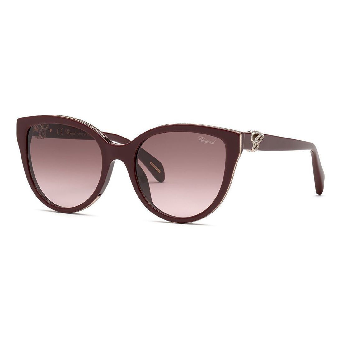 Chopard - lunettes de soleil - bordeaux - protection UV: UVA & UVB