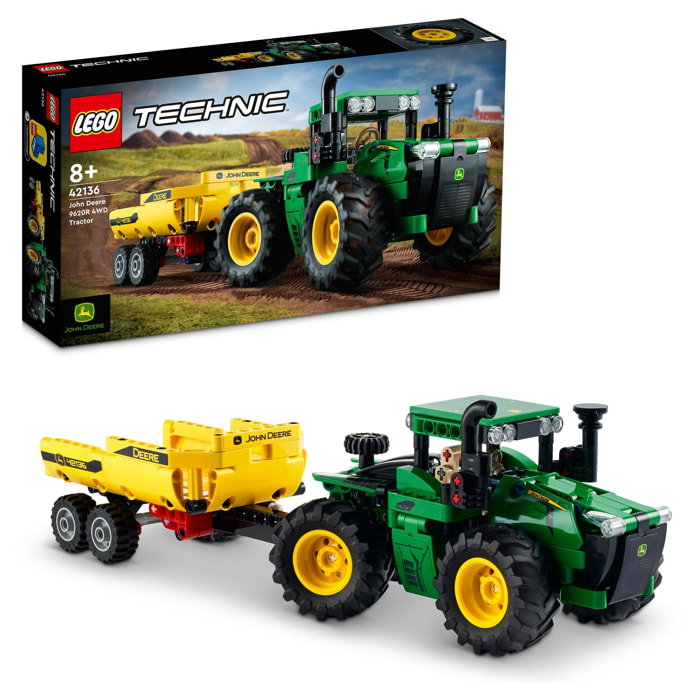 LEGO TECHNIC 42136 - JOHN DEERE 9620R 4WD TRACTOR