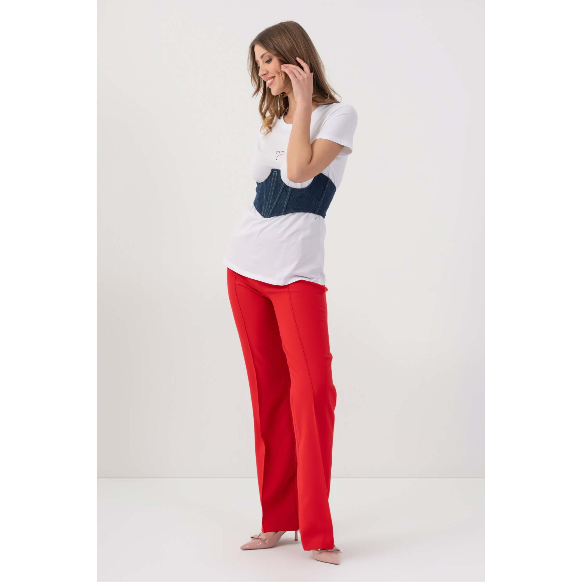 Kocca - Bustier strutturato Donna, Tinta unita, Ampio