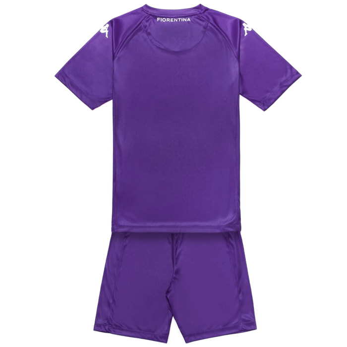 Kappa - Conjuntos Niño Violeta - Kombat Kit 2025 Fiorentina