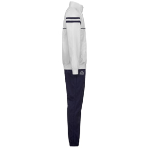 Kappa - Tute Sportive Uomo Bianco - Logo Gigronati
