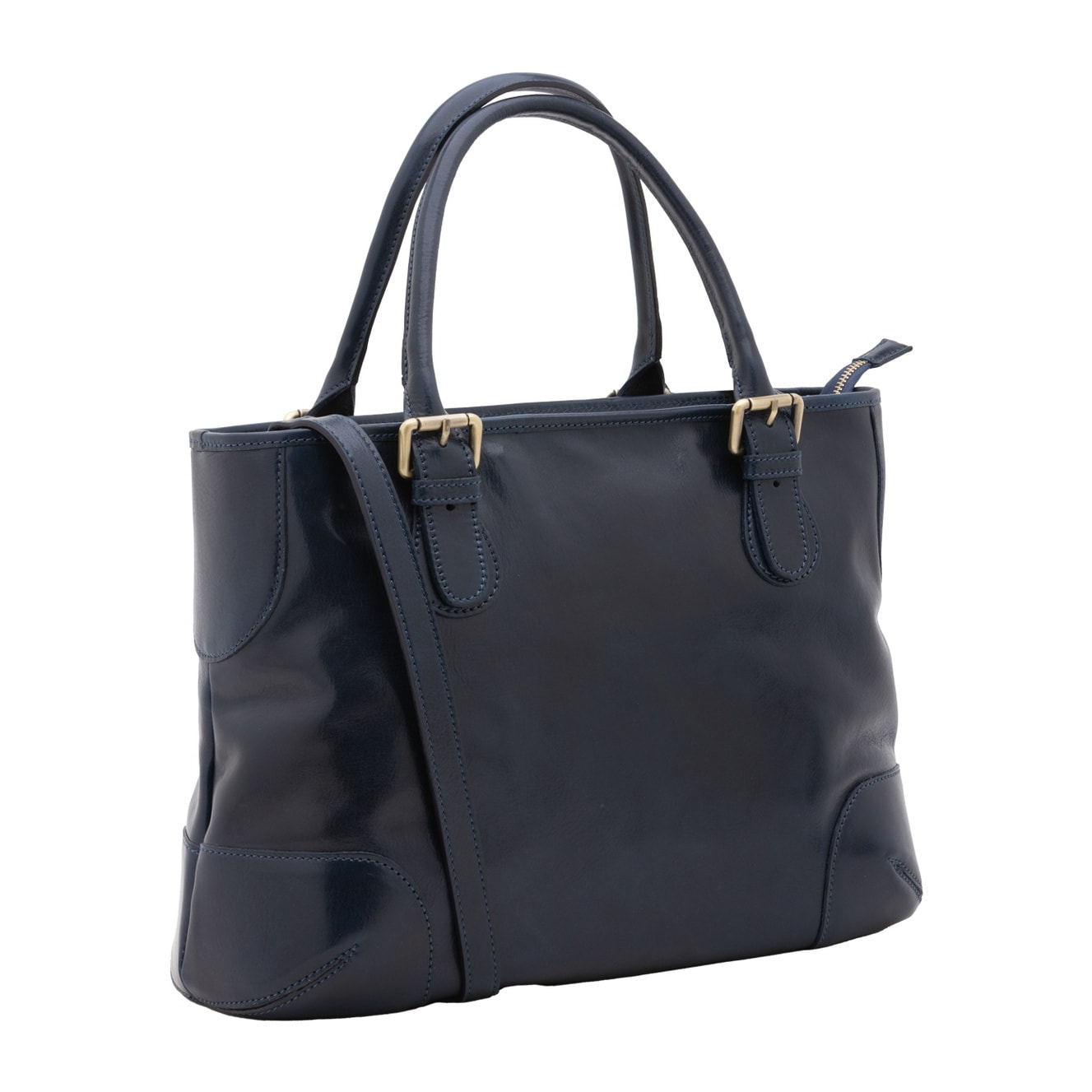 Borsa a tracolla da donna - Modello False - 100% pelle - 28.0 x 43.0 x 16.0 cm