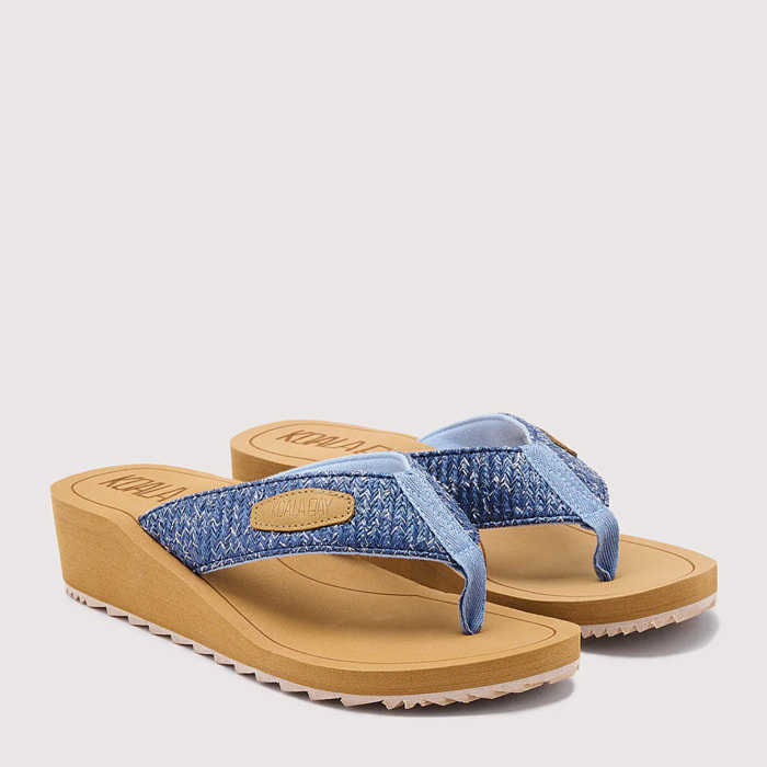 Chancla Cuña Azul - Hynix