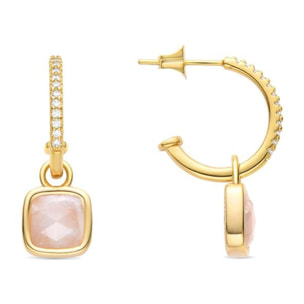 Pendientes Lux by Lux acabados baño Oro 18K