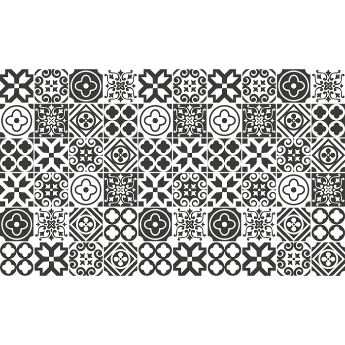 Stickers muraux - Sticker Mural Carrelage adhésif Cuisine Salle de Bain - 60 STICKERS CARRELAGES AZULEJOS BASTIAN
