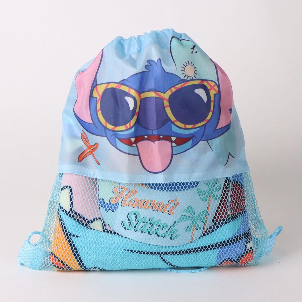 Set de Toalla de Stitch - 70x140x1 cm - Color:Multicolor