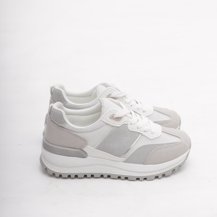 SNEAKERS RUNNING CHOCOLA' GRIGIO