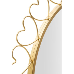 SPECCHIO HEARTS CM Ø 80X2,5