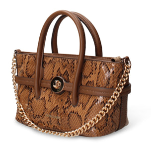 Borsa a mano da donna - Modello Eris Elite - Pelle vegana PU - 25.0 x 14.0 x 10.0 cm