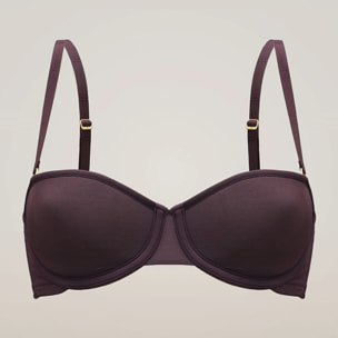 Reggiseno Sheer Opaque Bandeau Bra