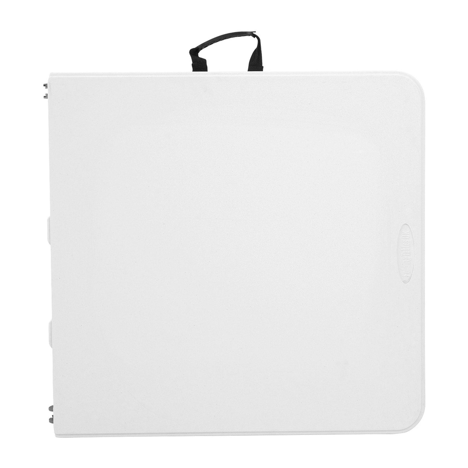 Mesa plegable multifuncional de altura regulable 122 x 60 x 50-74cm, sobre plegable y con asa para su desplazamiento