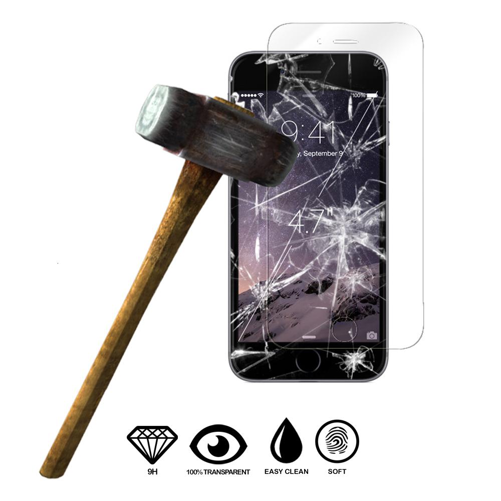 Protector de pantalla de cristal templado 2.5D para iPhone 6/6S