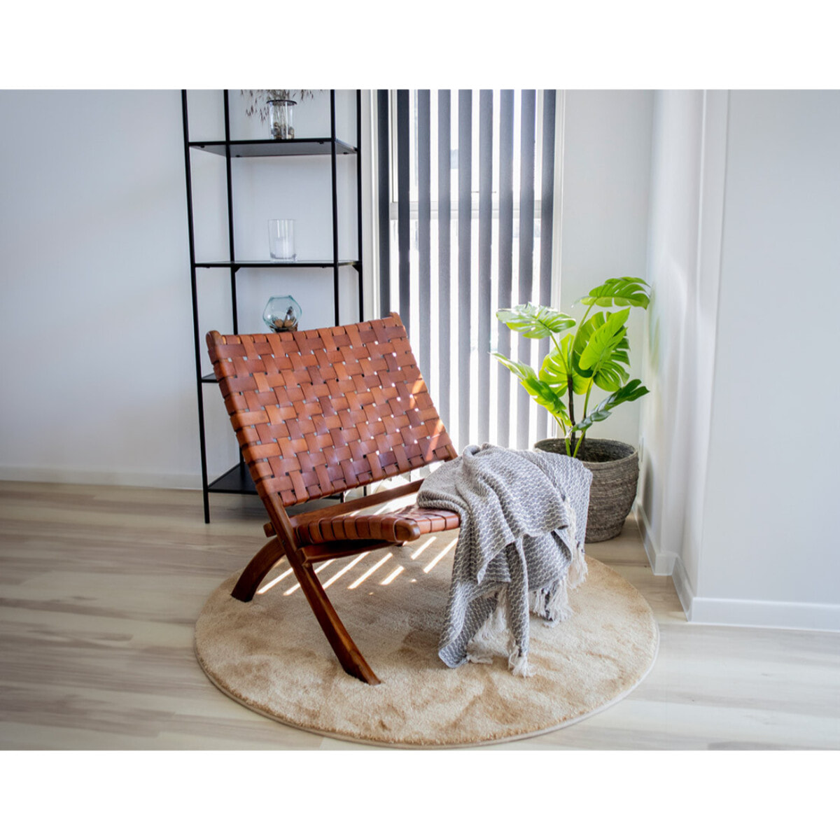Fernando - fauteuil - en simili - Marron
