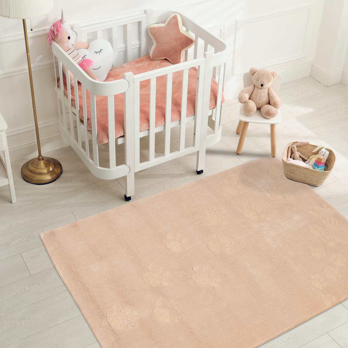 Tapis enfant fait main en acrylique VAME