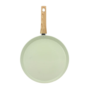 Galetière 32cm avec revêtement céramique céladon -tous feux COLORAMA