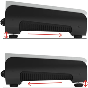 Plancha électrique LAGRANGE Pro 50M noir à poser, 50x40 cm + kit d'accessoires