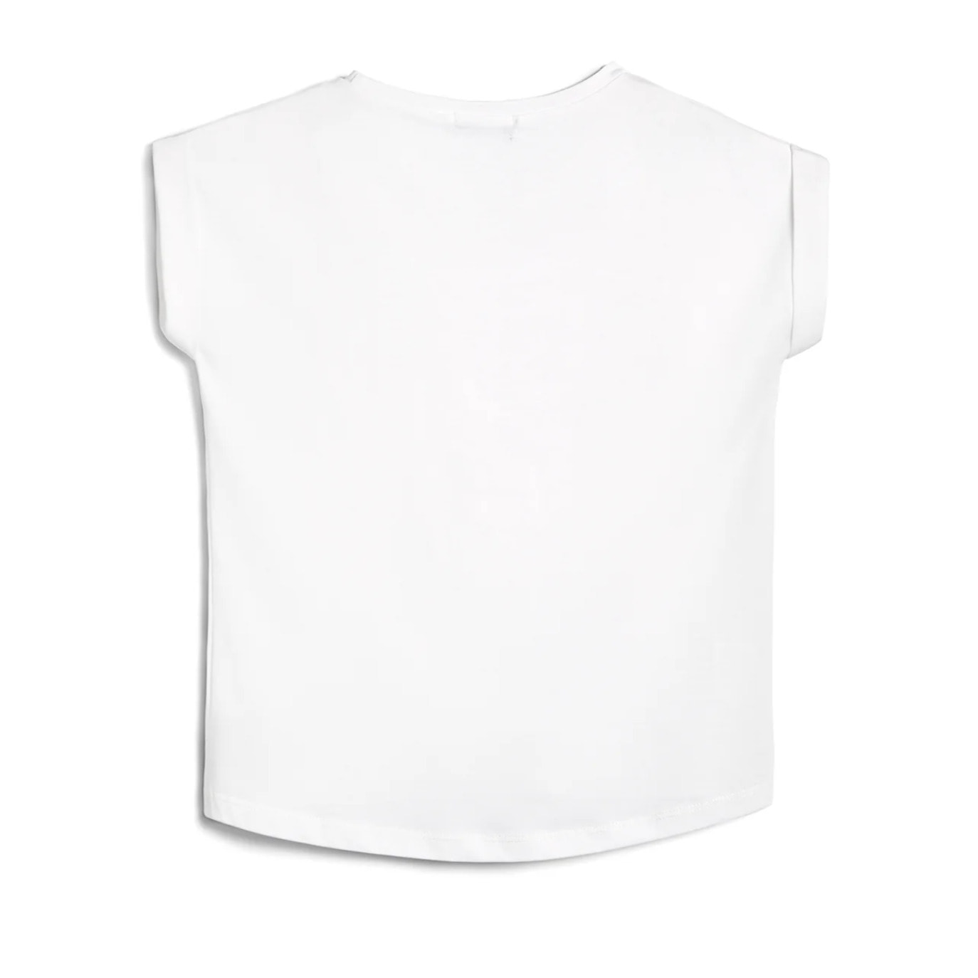 Camiseta de Niña Estampado Osito Blanco