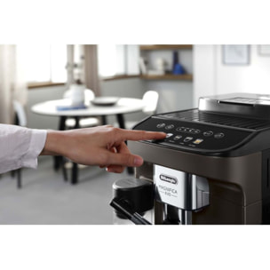 Expresso Broyeur DELONGHI Magnifica Evo ECAM293.61.BW My Latte marron