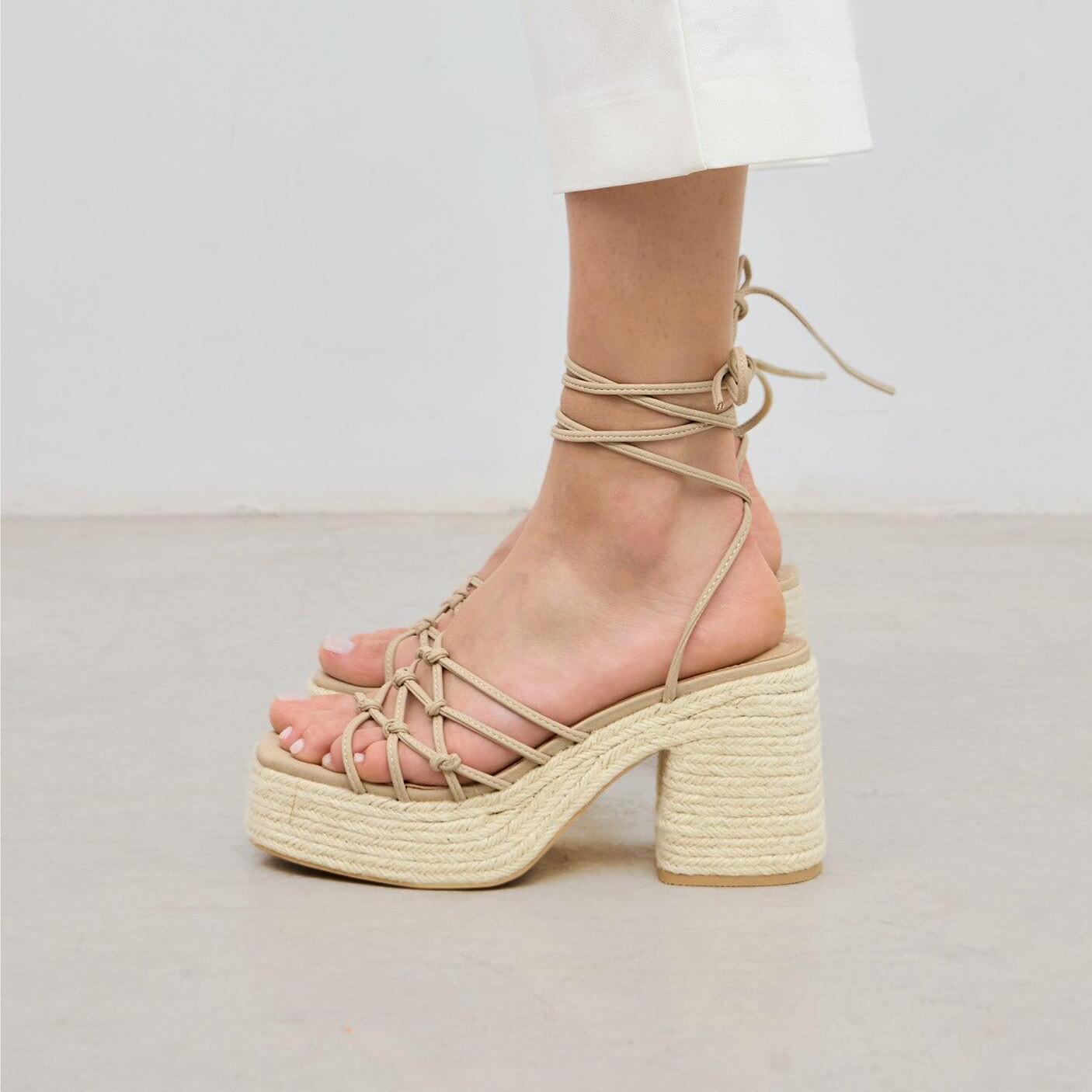 Sandalias de tacón Lena 10 cm