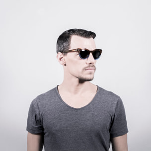 Gafas de sol PALO ALTO INSPIRATION V - Marrón y azul / Ahumada