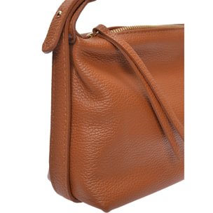 Borsa a tracolla Anna Luchini Cammello