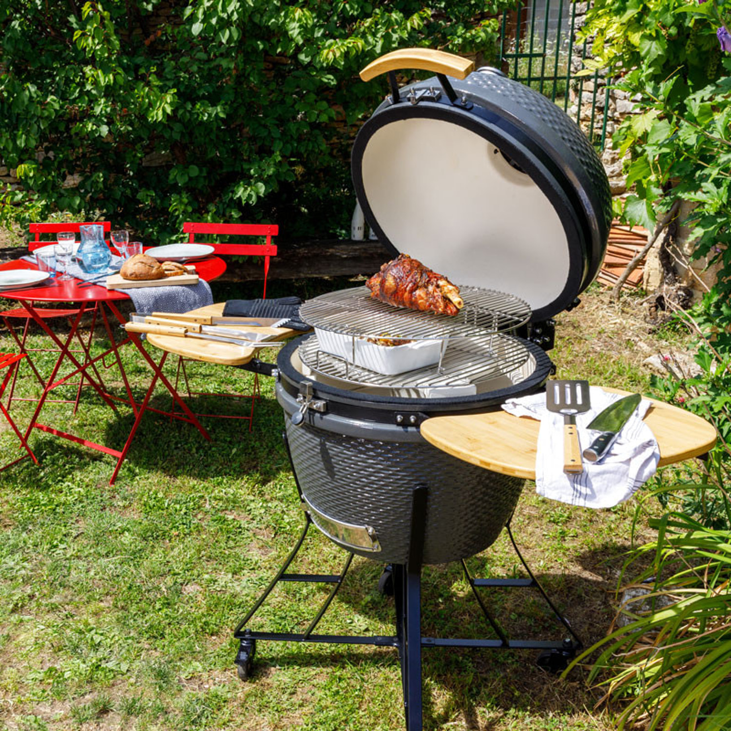 Barbecue au charbon de bois KAMAGIC 24