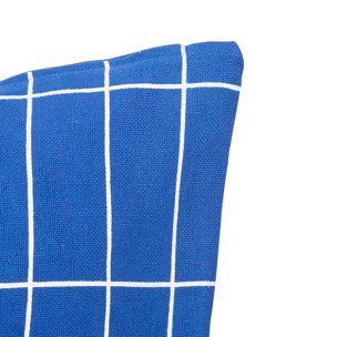Coussin Flow bleu indigo 35x75cm
